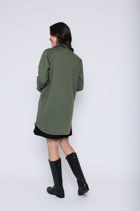 Jackie-Sherpa Button-Up